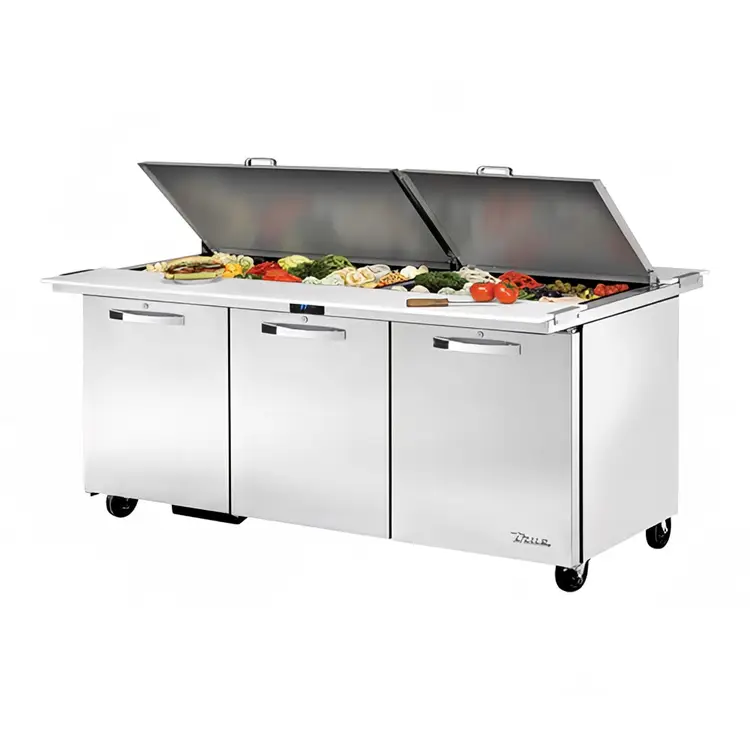 Used True TSSU-72-30M-B-DS-ST-HC-SPEC3 Food Prep Tables Illinois US | Falcon Restaurant Supply #1374145