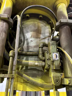 400 TON X 30' DRILCO TRAVELING HEAD HYDRAULIC STRAIGHTENING PRESS: STOCK #24953