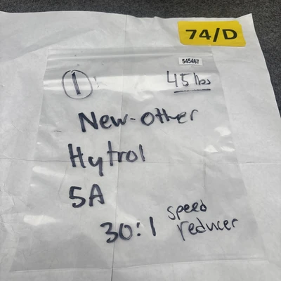 New | in-Stock Hytrol Hytrol R-00171-30R 5AC 30-1 LH Speed Reducers California US | Davliegogo LLC #1707952
