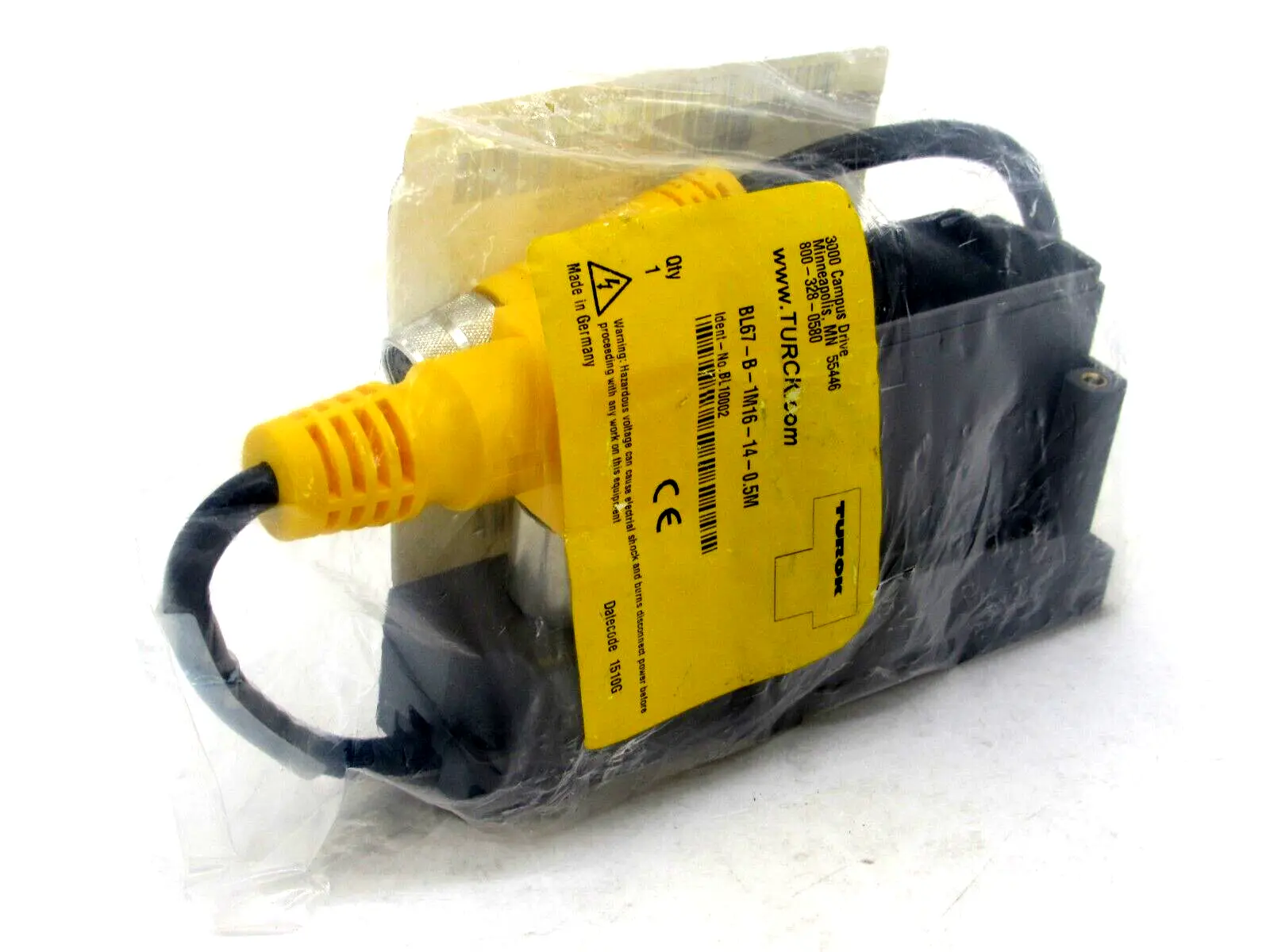 NEW TURCK BL67-B-1M16-14-0.5M CABLE ASSEMBLY BL10002