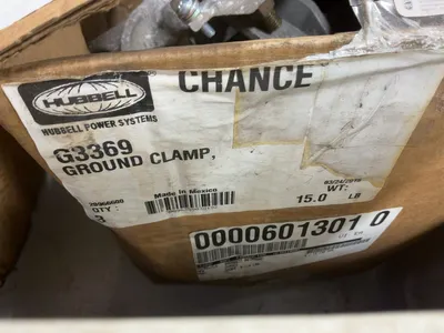 Used CHANCE G3369 Misc Electrical & Power Parts Ohio US | HGR 24 #1064530