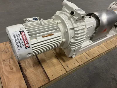 4″ Desmi Rotan HD101-ECHD Jacketed Internal Gear Chocolate Pump + 30HP Motor