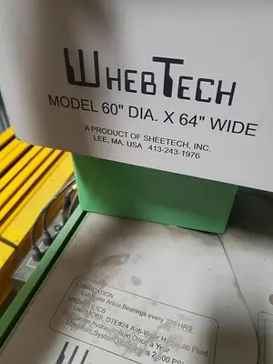 USED 2003 WHEB TECH 64” SHAFTLESS UNWIND