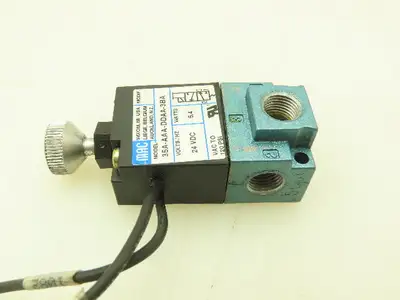 Mac 35A-AAA-DDAA-3BA Pneumatic Air Solenoid Valve 24VDC 3 Way NC 120PSI 1/8" NPT
