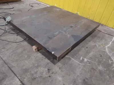 4,000 LBS X 71.75" X 71.75" LIFT PRODUCTS MODEL LPFT4W-040-36 HYRAULIC SCISSOR LIFT TABLE 110V: YOBRO #24988