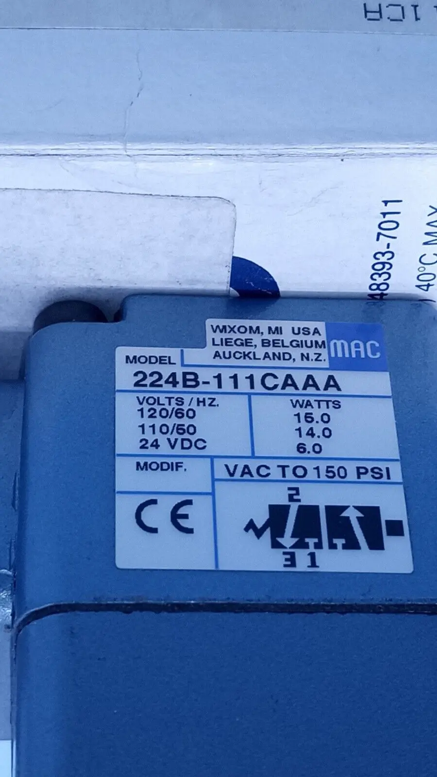 NEW MAC 224B-111CAAA