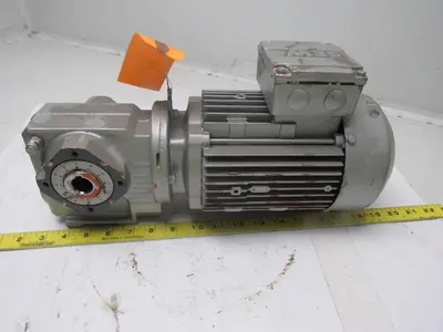 SEW-EURODRIVE SA37/T DT80N2/TF Reducer Gearmotor 1.1kW 3300RPM 277/480V  264RPM