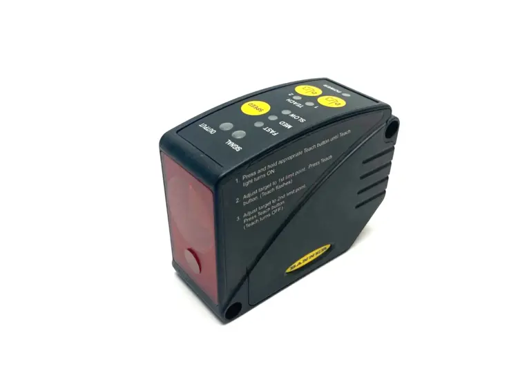 Used BANNER ENGINEERING L-GAGE LASER DIFFUSE TIME-OF-FLIGHT SENSOR 300MM TO 5M Sensors | Maverick Industrial Sales #1120804