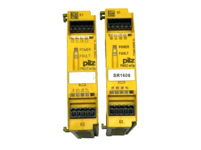 USED PILZ SAFETY EXPANSION MODULE 8-INPUT 773400 LOT OF 2