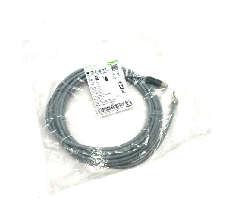 New | in-Stock MURRELEKTRONIK SINGLE ENDED M12 FEMALE CORDSET 0° A-COD. Cable & Wire | Maverick Industrial Sales #1104614