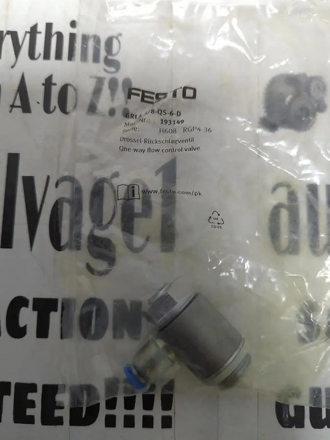 USED FESTO GRLA-3/8-QS-6-D