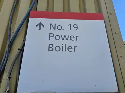 Power Boiler 19 a Foster Wheeler Pyropower Single Drum Unit
