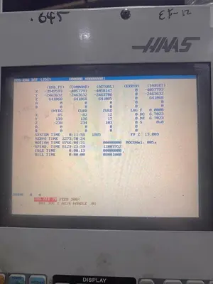 USED 2004 HAAS VF8/50