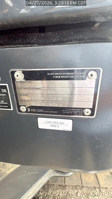 Used 2025 HYUNDAI HX220AL Crawler Excavators Texas US | National Equipment Dealers #1422268