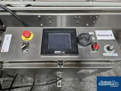 USED Quadrel Quadrel In-Line Labeler, Model Moduline