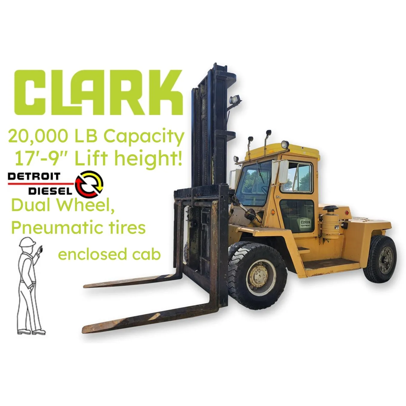 USED CLARK CHY205S