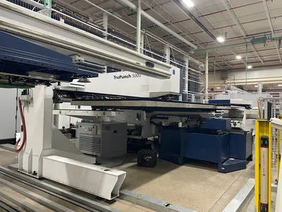 2019 TRUMPF TRUMPF TRUPUNCH 5000 LARGE FORMAT PUNCHES, TURRET, N/C & CNC | Machinery Resources International (10)