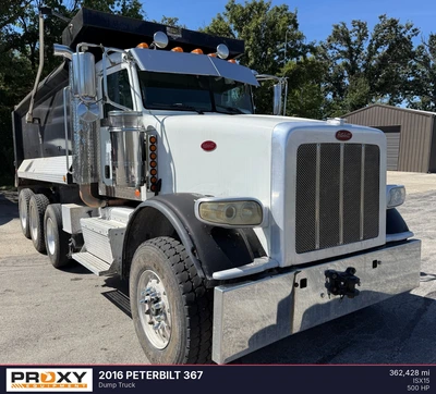 Used 2016 PETERBILT 367 Dump trucks Kentucky US | Proxy Equipment #1506184