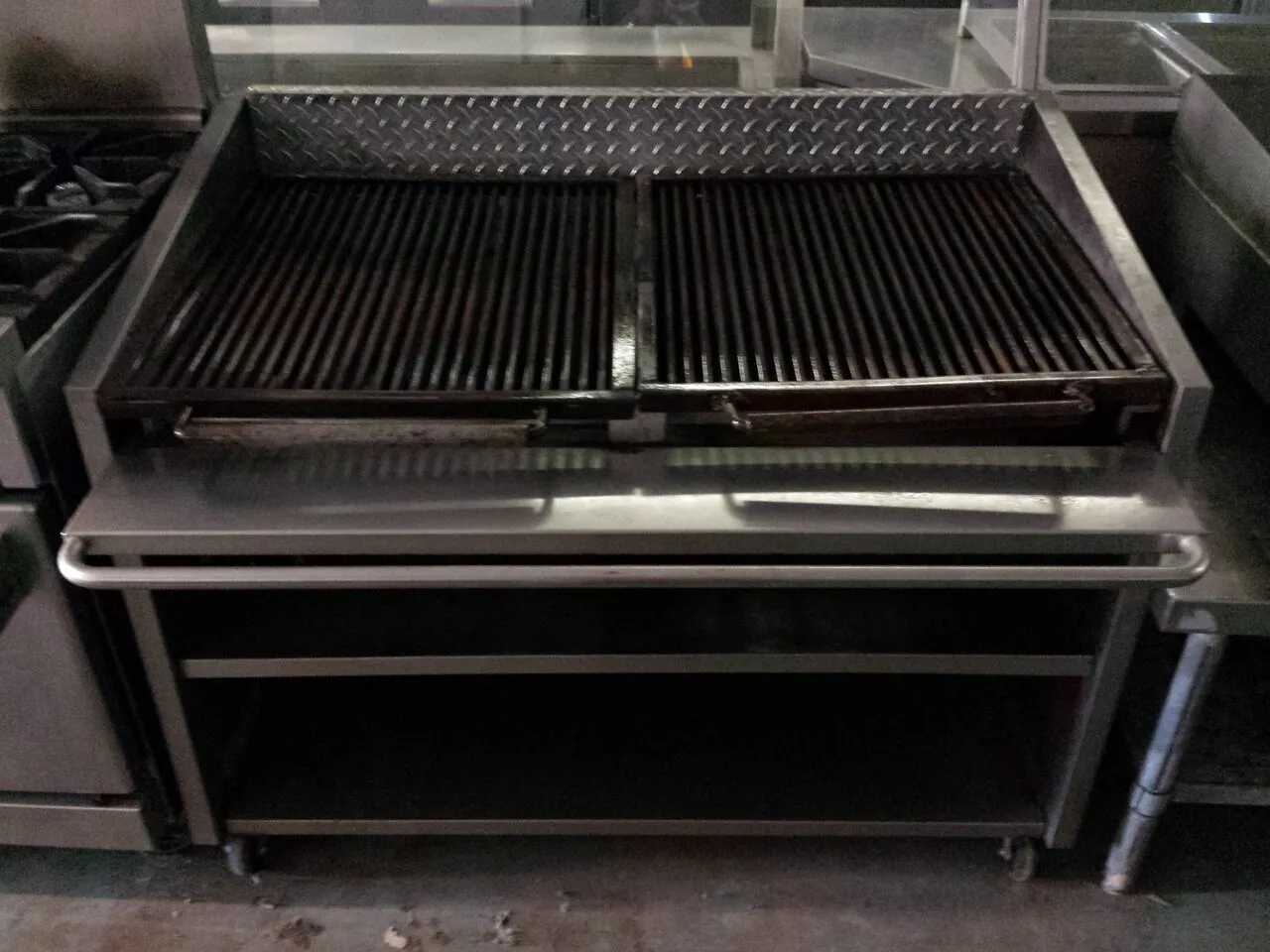 75-0265 MagiKitchen 48" Charbroiler on Casters