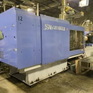 Used 2008 JSW J610 ELIII-1400H Injection Molding Machines Massachusetts US | Hunter Plastics #1567564