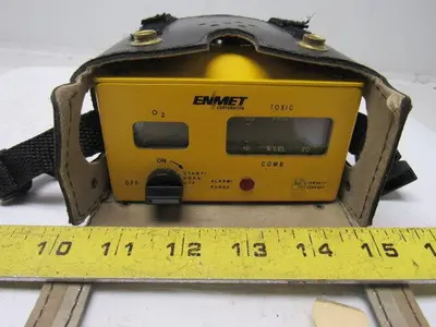 Enmet CGS 90RS Portable Gas Toxic/Inert Detection Instrument With Extras