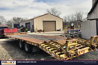 Used 2005 HOLDEN TD0 20 Flatbed Trailers Wisconsin US | Proxy Equipment #1378118