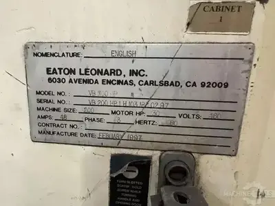 USED 1997 EATON LEONARD VB200HP