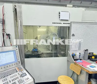 Used 2004 DMG MORI DECKEL MAHO DMC 80U HI-DYN Vertical Machining Centers (5-Axis or More) | FRANKE CNC, LLC #1382644