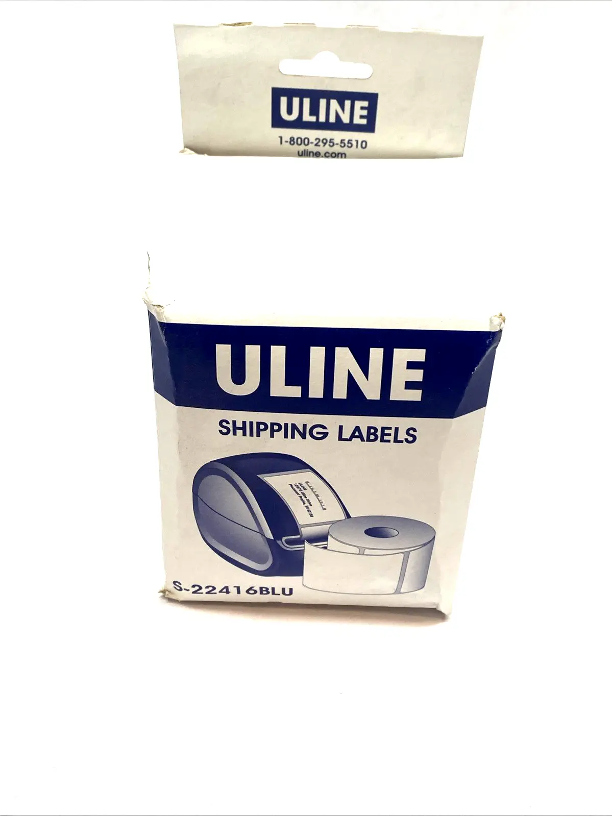 NEW U-LINE BLUE DIRECT THERMAL LABELS 4″×6″