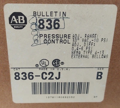 NEW Allen-Bradley 836-C2J