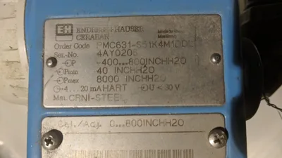 Used _UNKNOWN_ PMC631-S51K4M1DDL Pressure Transmitters Minnesota US | A&I Equipment #1317324