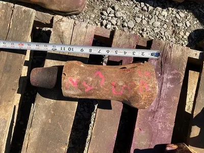 Used AFTERMARKET 5-3/4" DIAMETER "SHORT" CHISEL BIT Tool Bits Pennsylvania US | East West Machinery & Drilling #1417165