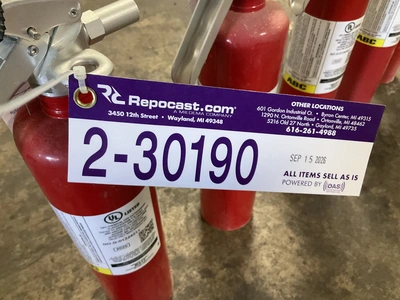 Used _UNKNOWN_ _UNKNOWN_ Fire Extinguishers Michigan US | Miedema Asset Management Group #1406425