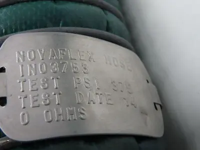 Novaflex Uni-Chem PG Flexible Chemical Transfer Hose 316 Stainless 2" NPT x 12'L