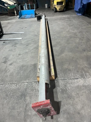 Screw Auger 20 ft long 8 in tube material Conveyor