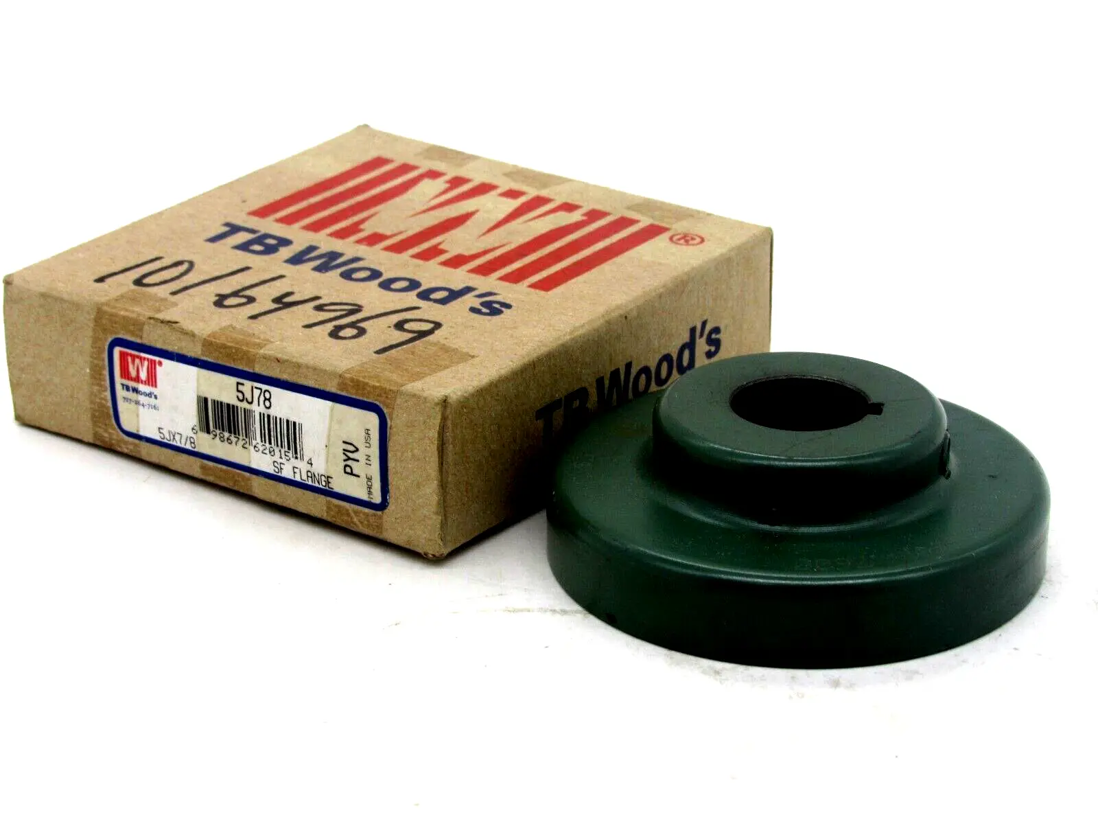 NEW TB WOODS 5J78 SF FLANGE 5JX7/8