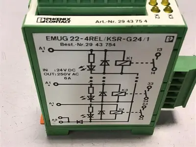 USED PHOENIX CONTACT EMUG22-4REL/KSR-G24/1