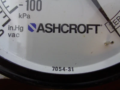 USED ASHCROFT 7054.31