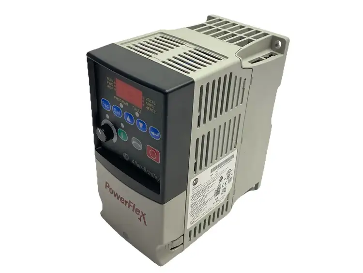 Used ALLEN-BRADLEY SER. A POWERFLEX 4 AC DRIVE 1.5KW 2HP, LED DISPLAY Variable Speed Drives | Maverick Industrial Sales #1098951