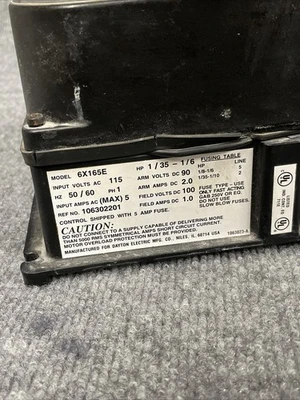 Used Dayton 6X165E Miscellaneous MRO California US | Davliegogo LLC #1707342