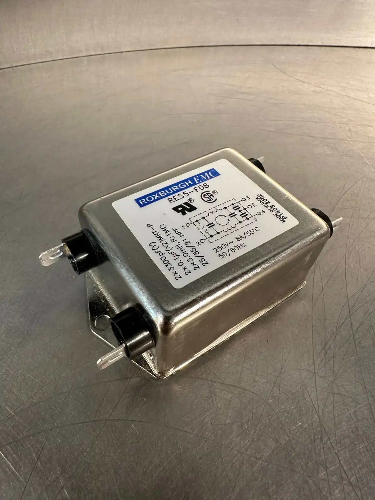 Roxburgh Emc RES5-F08 250V~ 8A/55*C 50/60 Hz (2.1.3)