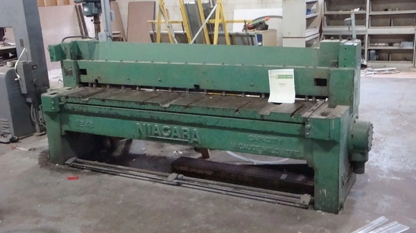 Used 1946 NIAGARA 48 Power Squaring Shears (Gauge) Vermont US | Two Spade Machinery LLC #507296