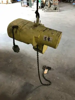 Budgit 113452-5 10ft 1/2 Ton Electric Chain Hoist 16FPM -Parts/Repair