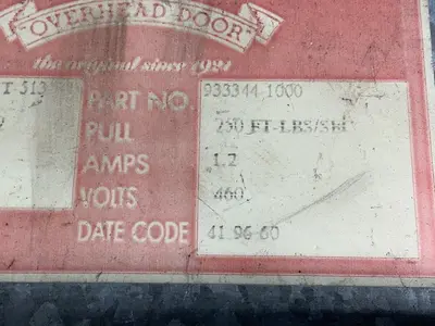 Used OVERHEAD DOOR JST 513 Motors (misc) Ohio US | HGR 24 #1566972