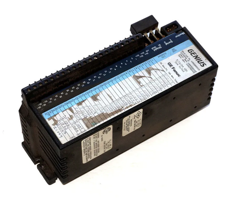 GE FANUC IC660BBD025 GENIUS BLOCK W/ IC660TBD025K TERM. ASSY., 32 CIRCUITS
