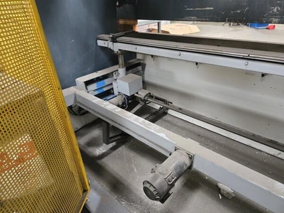 220 Ton, Durma, CNC hydraulic press brake, 12' overall, Delem 65 Control, 1999
