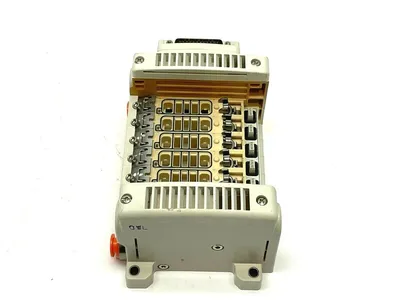 VV5QC21-06N7FD0-S | SMC  Pneumatic Manifold Base w/ D-Sub Connector - Used