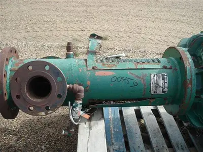 USED BYRON JACKSON 850VLT 10 STAGE VERTICAL CAN TURBINE PUMP