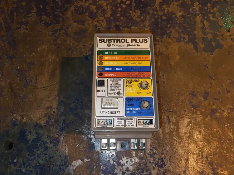 Used FRANKLIN ELECTRIC 152200953 Misc Electrical & Power Parts British Columbia CA | Lenmark #254455
