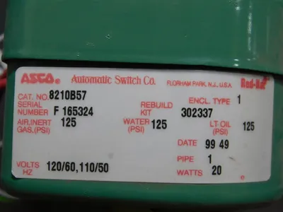 USED ASCO 8210B57